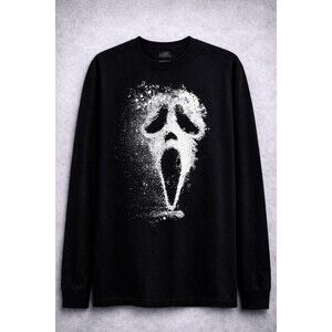 Ghostface Scream Long Sleeve T Shirt Mens Small Dumbgood Horror